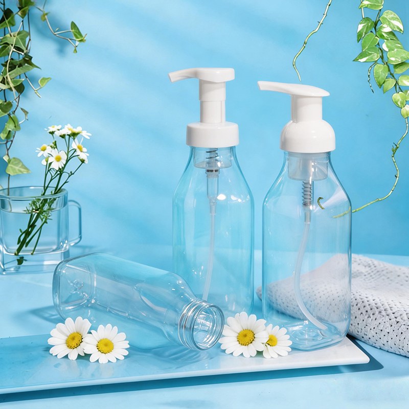 Plastic bath bottles