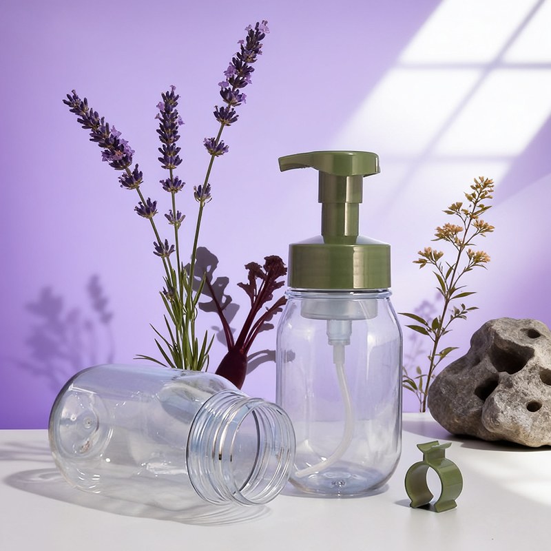 Hand sanitizer bottles