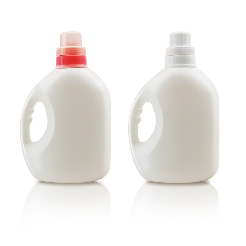 Cleaning 1000ml PE Plastic Detergent Bottle with Handle