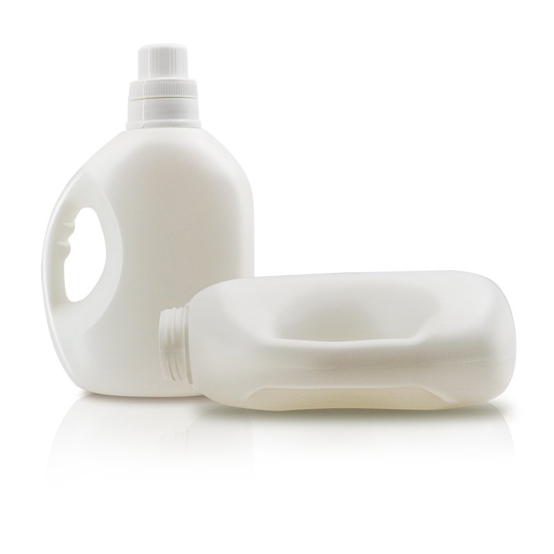Cleaning 1000ml PE Plastic Detergent Bottle with Handle