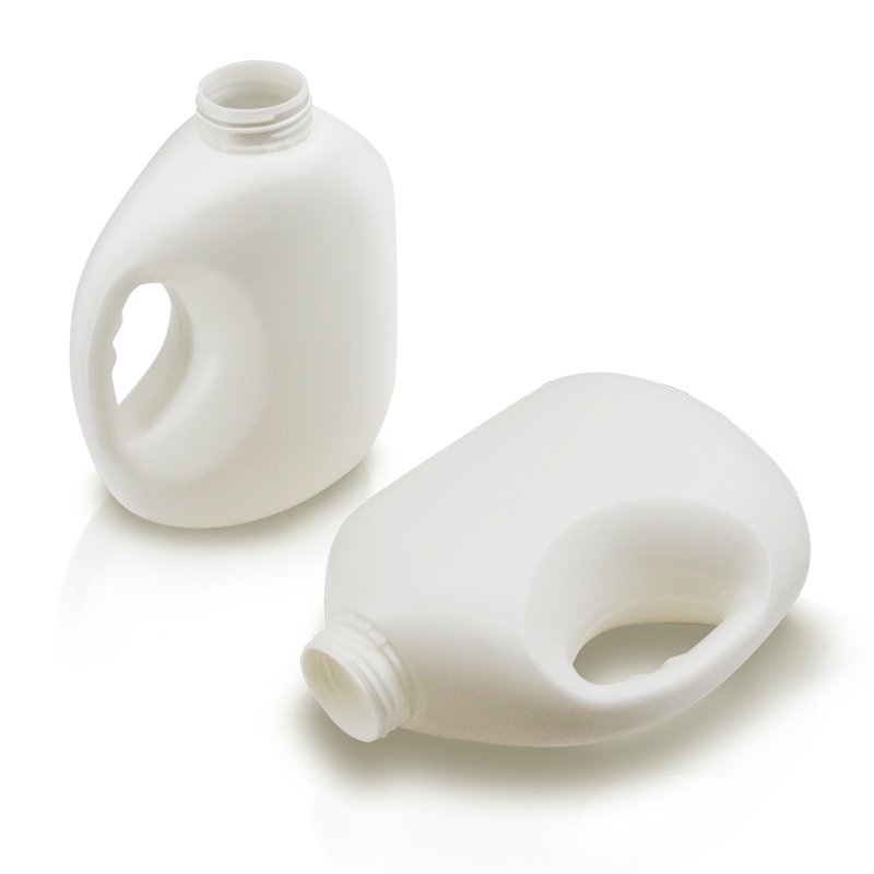 Cleaning 1000ml PE Plastic Detergent Bottle with Handle