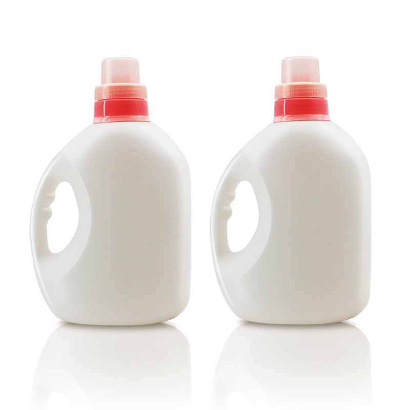Cleaning 2000ml PE Plastic Detergent Bottle with Handle
