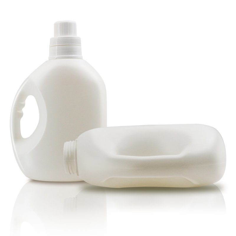 Cleaning 2000ml PE Plastic Detergent Bottle with Handle