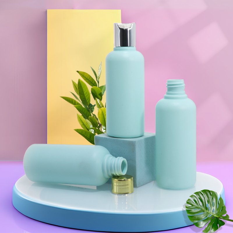 Cosmetic 100ml Small Cylindrical PE Bottle – 20mm Neck