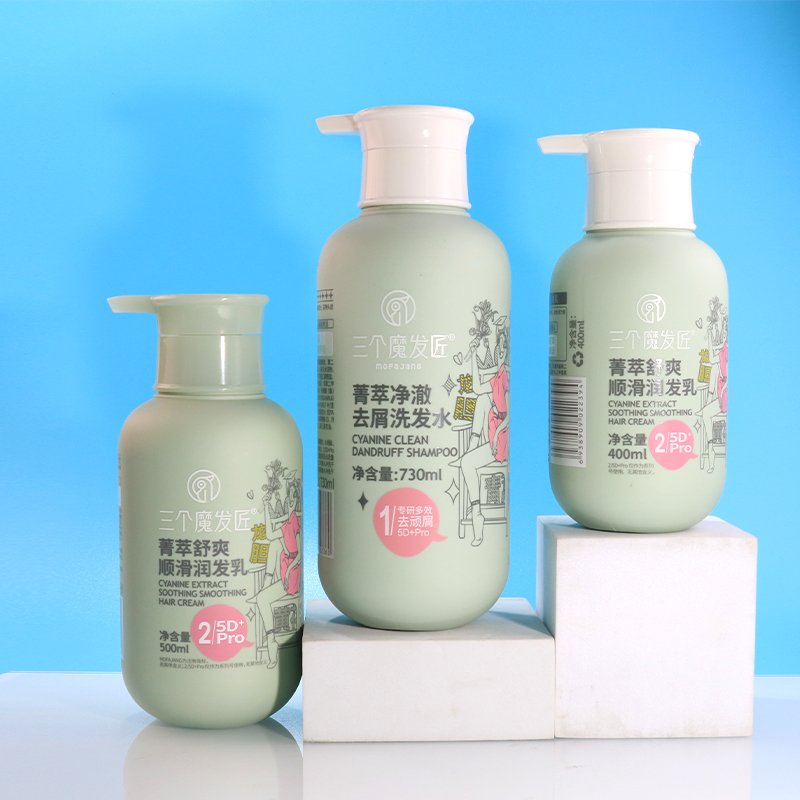 Cosmetic 500ml HDPE Shampoo Bottle – Refill Ready