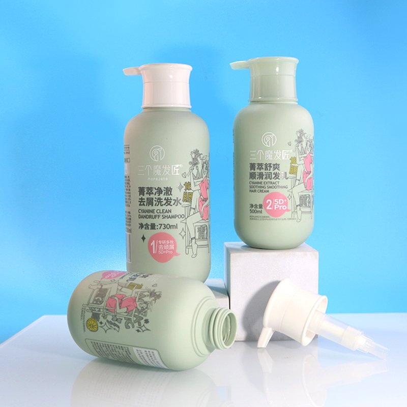 Cosmetic 500ml HDPE Shampoo Bottle – Refill Ready