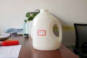 1000ml PE Plastic Detergent Bottle with Handle