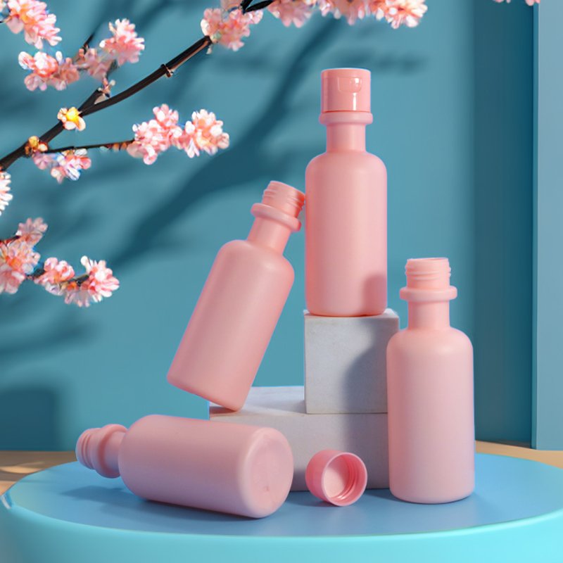 100ml PE Soft Touch Cosmetic Bottle – 24mm Neck