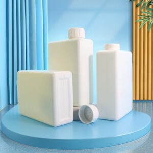 Bath & Body 850ml Rectangular PE Plastic Bottle – 40mm Neck