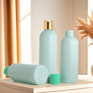 Cosmetic 300ml Soft Touch PE Plastic Bottle – 28mm Neck