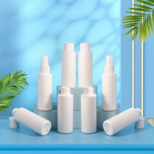 Cosmetic 50ml Mini Cylindrical PE Bottle – 20mm Narrow Neck