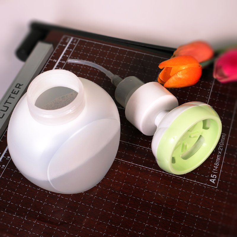 350ml Foam Pump PE Plastic Bottle – Ball Shape