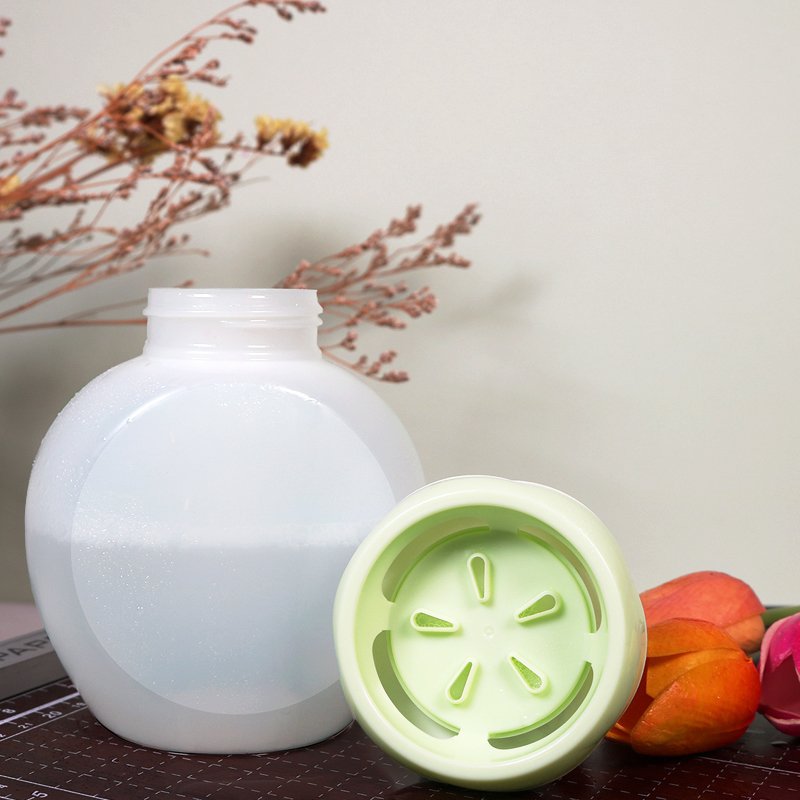 350ml Foam Pump PE Plastic Bottle – Ball Shape