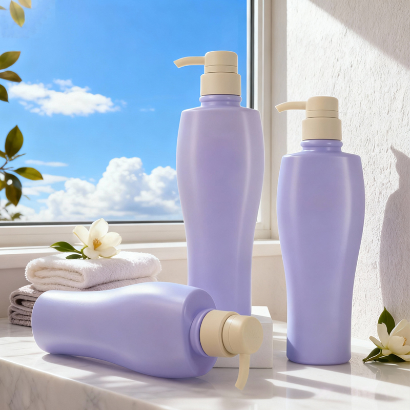 420ml PE Cosmetic Bottle with Custom Logo (32mm Neck, 46g)