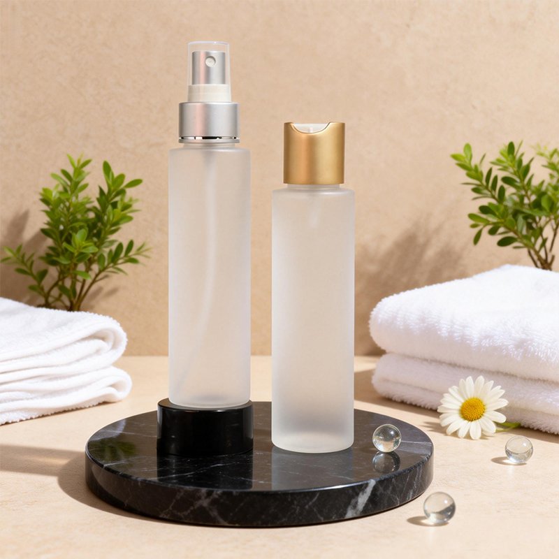 HDPE Cosmetic Bottle (120ml)