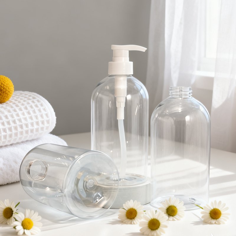 800ml PET Cosmetic Bottle