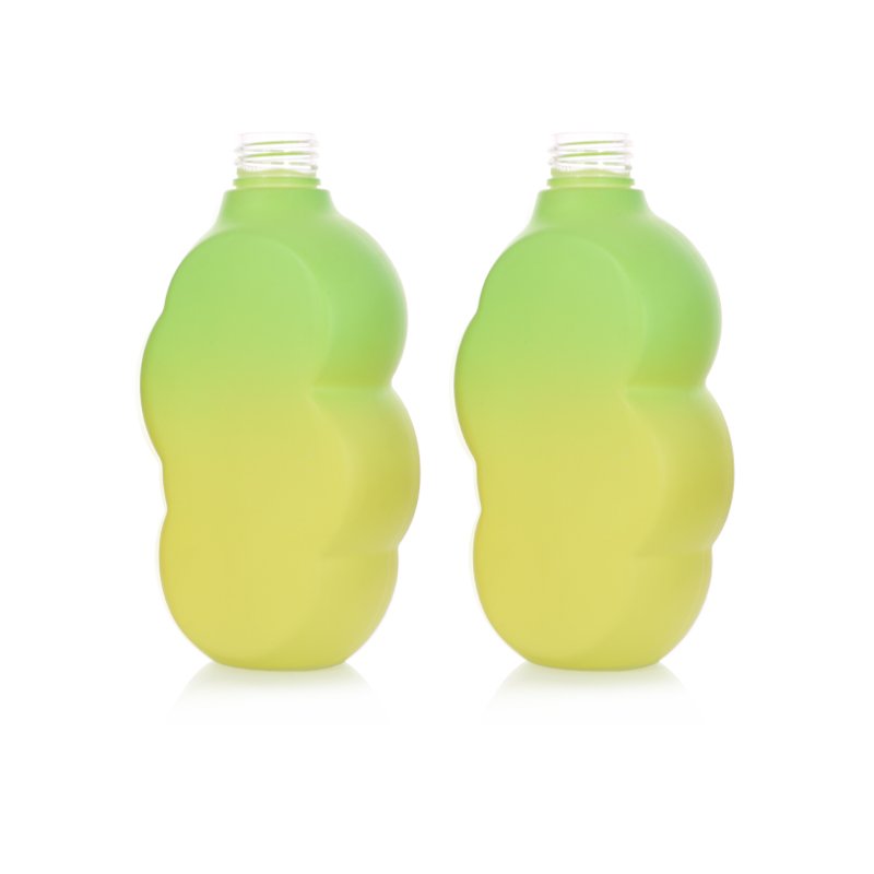 Cosmetic 250ml PET Body Wash Bottle – Space-Saving Flat