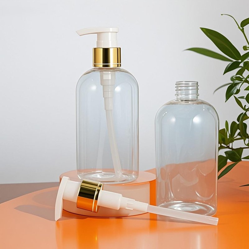 Cosmetic 300ml PET Body Lotion Bottle – Custom Color
