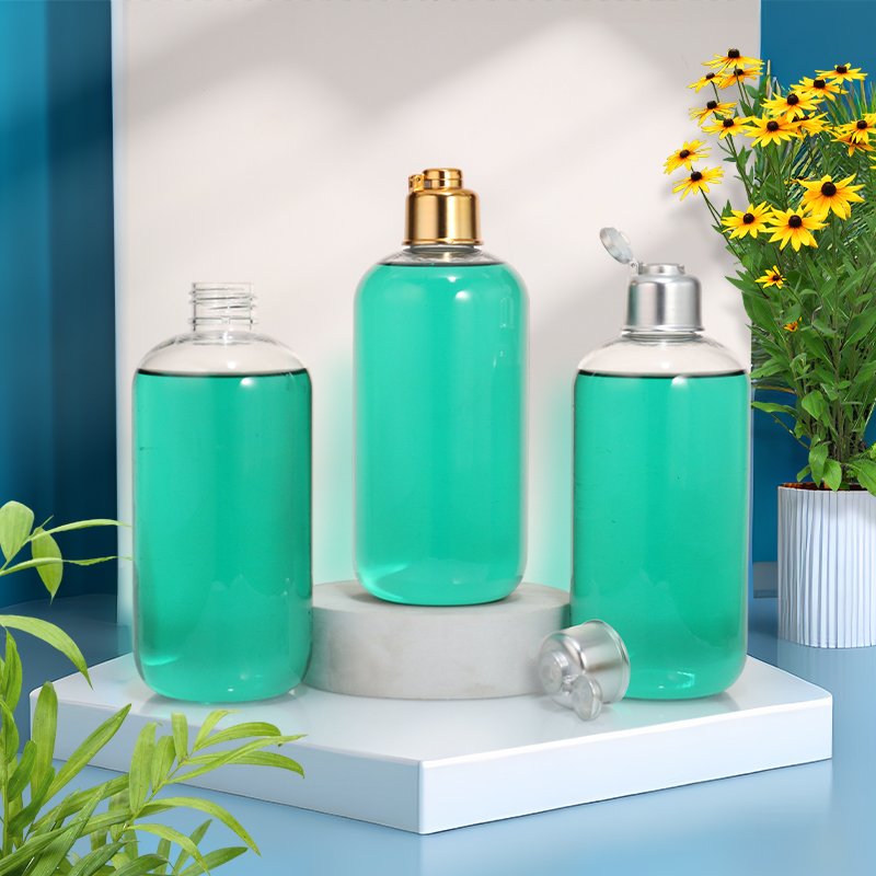 Cosmetic 300ml PET Shampoo Bottle – Low MOQ