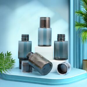 Cosmetic 50ml PET Essence Bottle – Crystal Clear