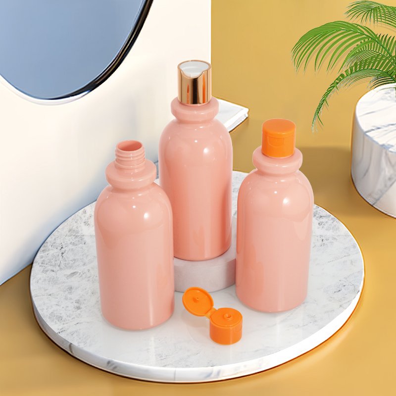 Cosmetic 350ml PET Shampoo Bottle – Custom Color