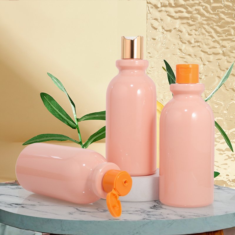 Cosmetic 350ml PET Shampoo Bottle – Custom Color