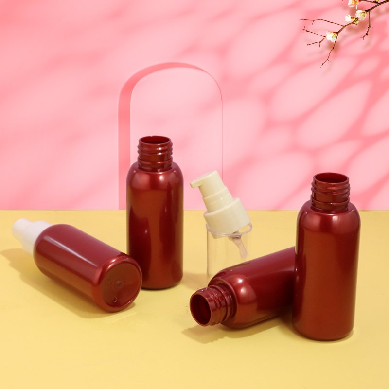 Cosmetic 80ml PET Essence Bottle – Crystal Clear