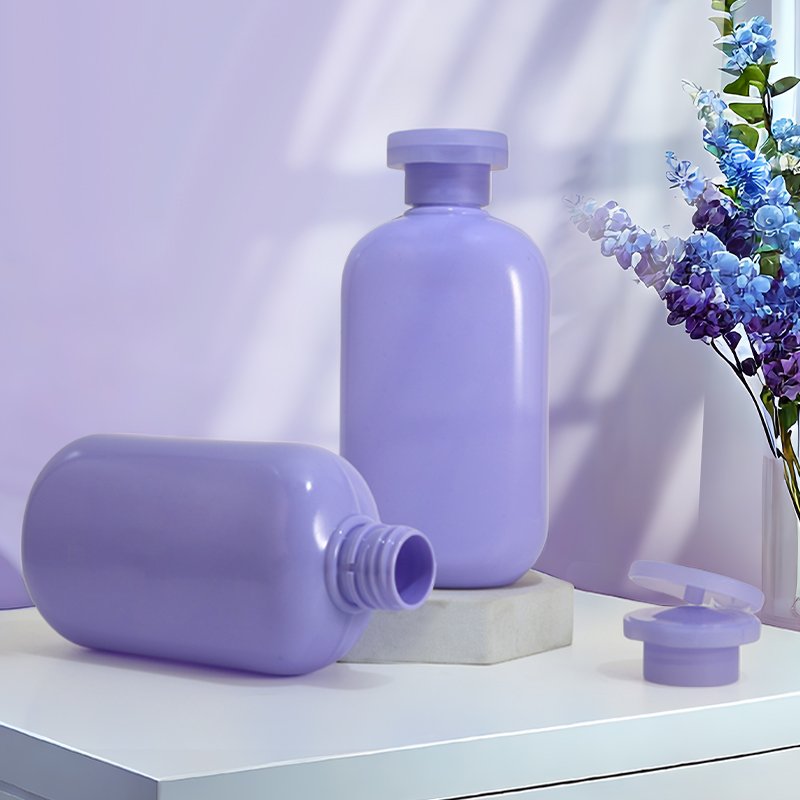 Cosmetic 230ml PET Shampoo Bottle – with Custom Logo