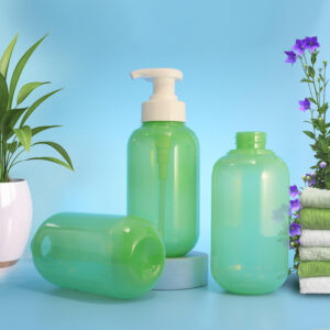 500ml PET Cosmetic Bottle with Custom Logo