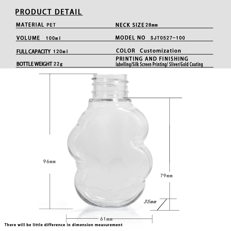 100ml PET Cosmetic Bottle with Dropper & Mist Sprayer (28/410 Neck)