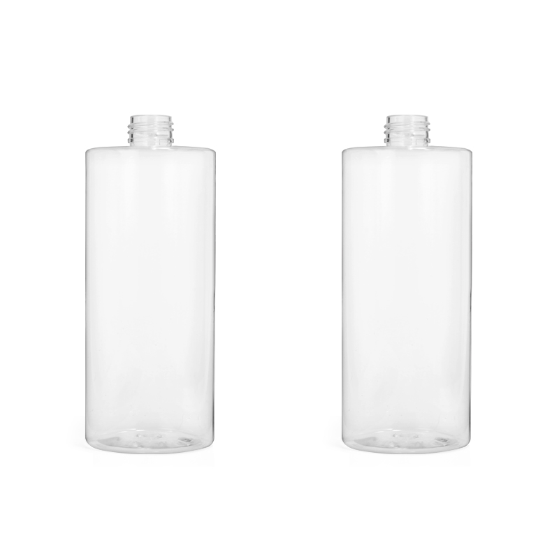 500ml PET Cosmetic Bottle with Lotion & Spray Pump (24/410 Neck)