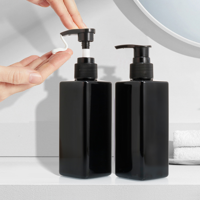 200ml PET Cosmetic Bottle with Pump & Dropper (24/410 Neck)