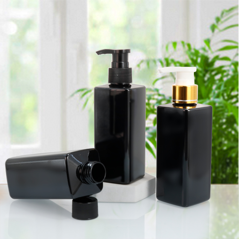 200ml PET Cosmetic Bottle with Pump & Dropper (24/410 Neck)