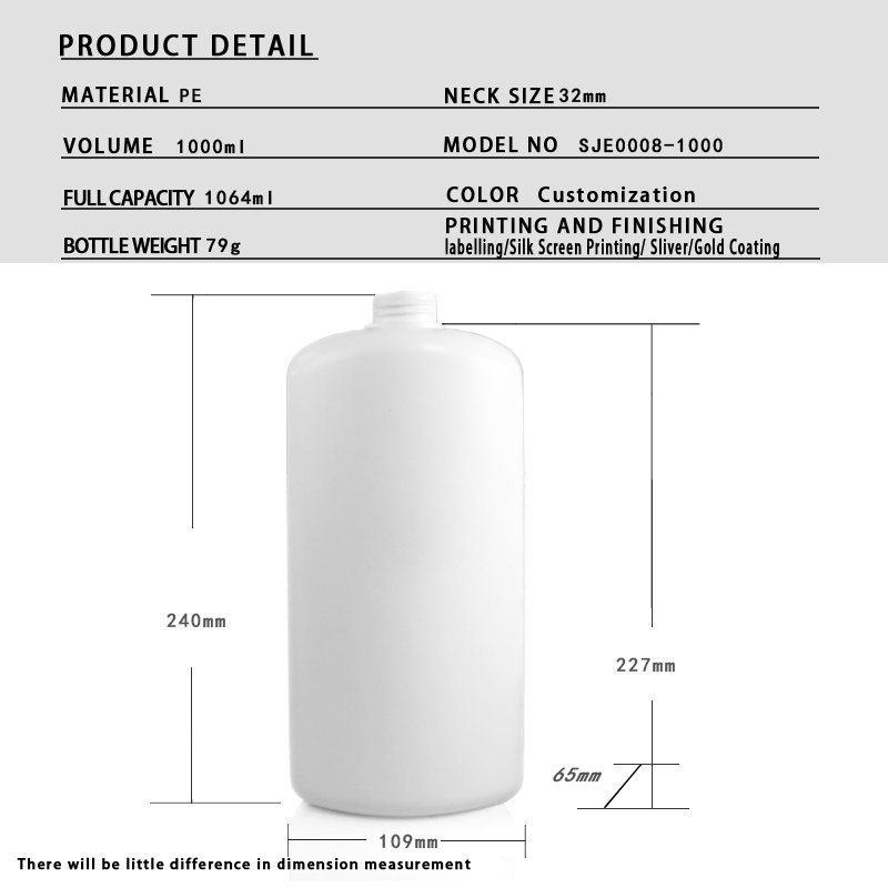 1000ml PE Bottle