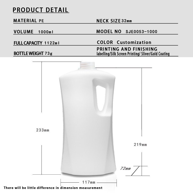 1000ml PE Bottle