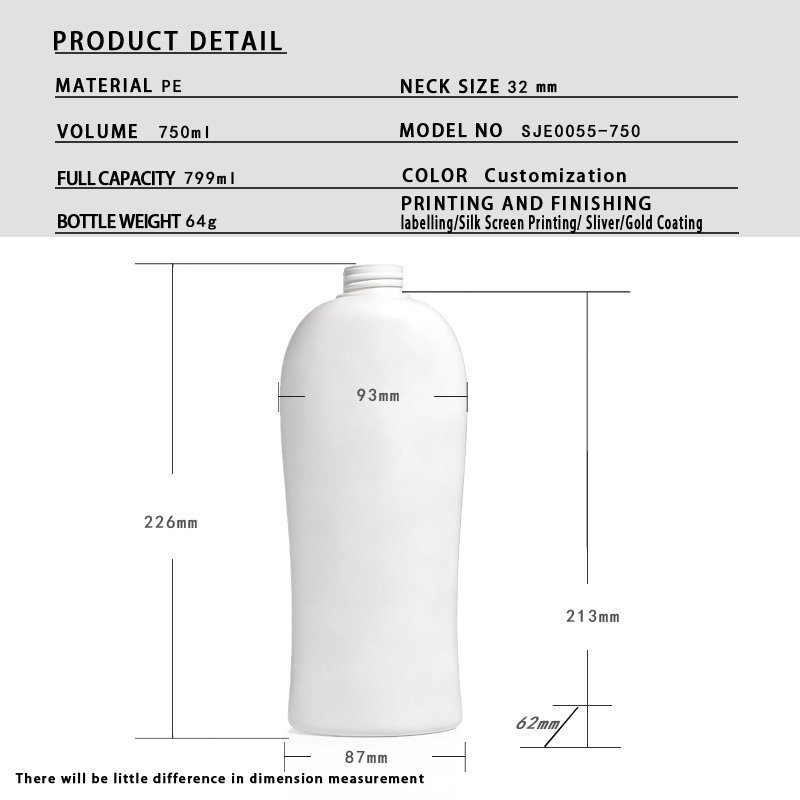750ml PE Bottle