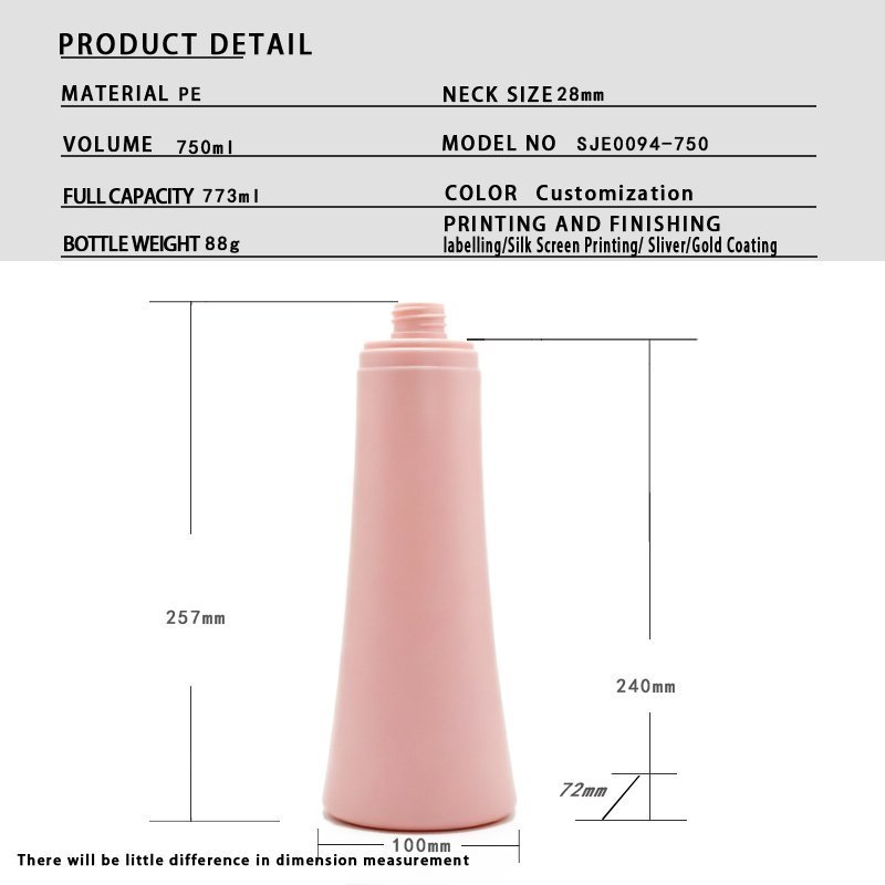 750ml PE Bottle