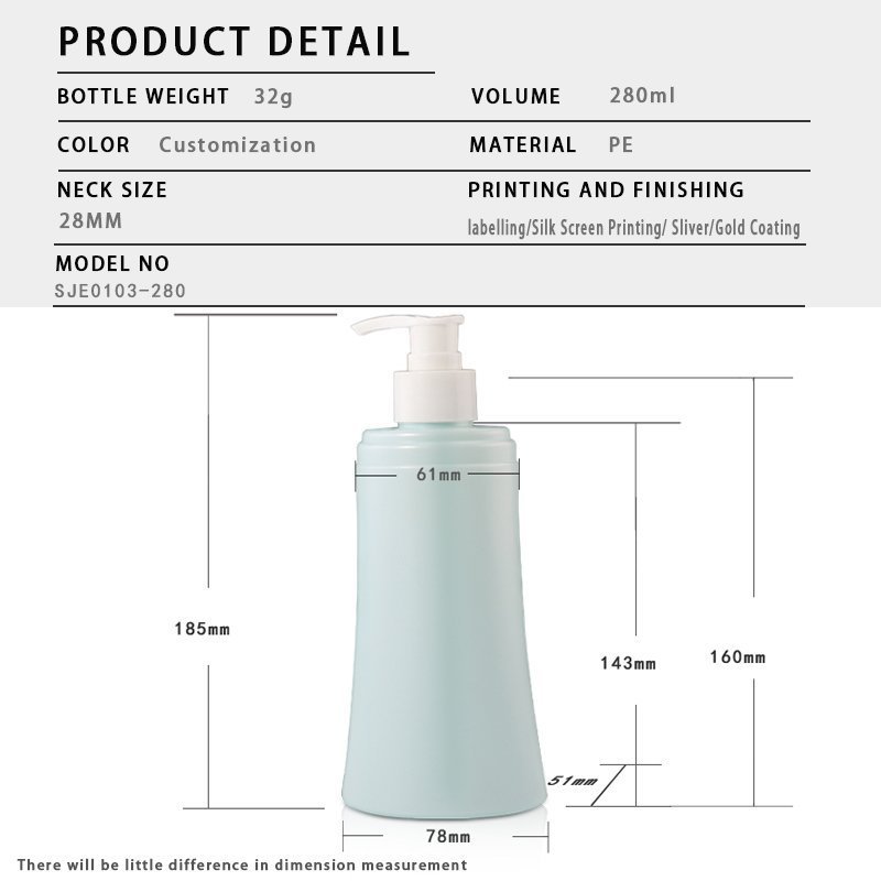 280ml PE Bottle