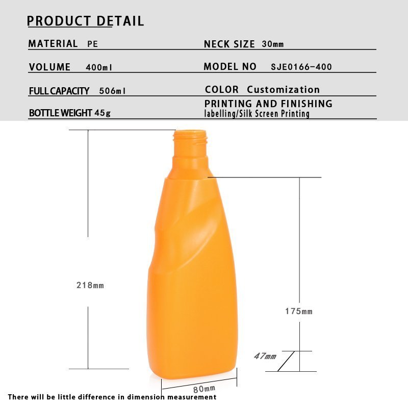400ml PE Bottle