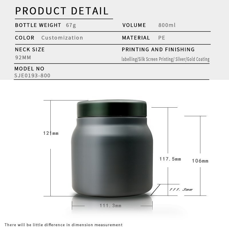 800ml PE Bottle