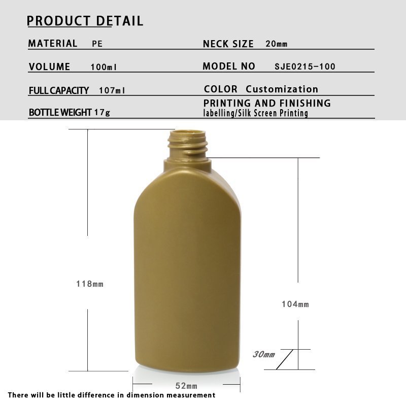100ml PE Bottle
