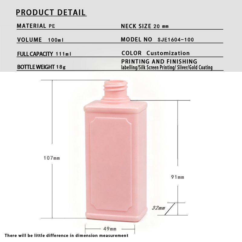 100ml PE Bottle