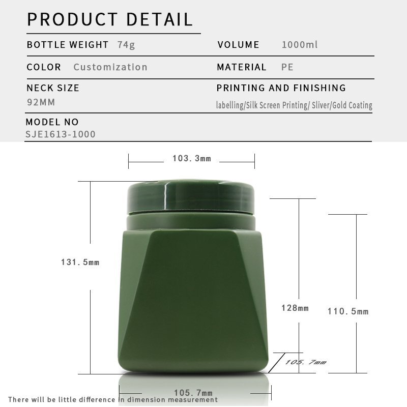 1000ml PE Bottle