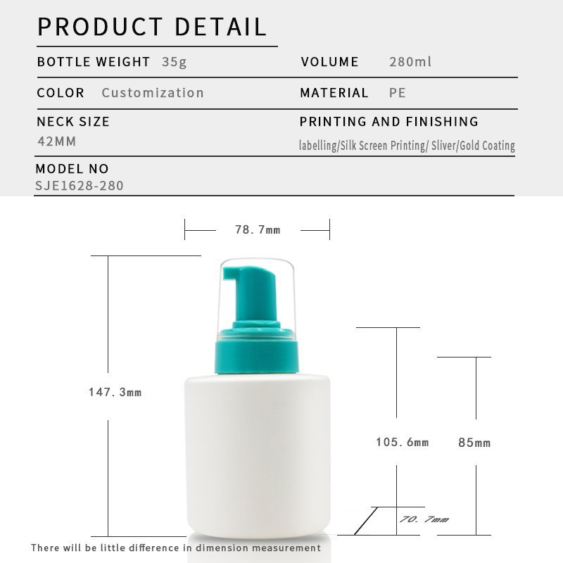 280ml PE Bottle