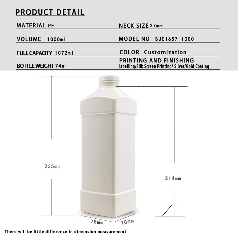 1000ml PE Bottle
