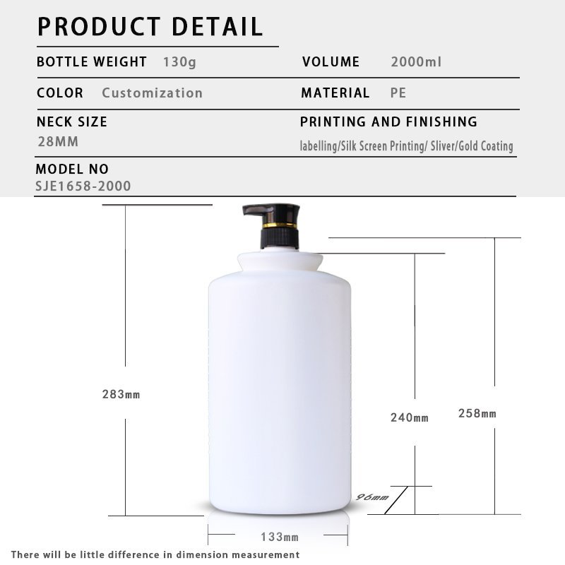 2000ml PE Bottle