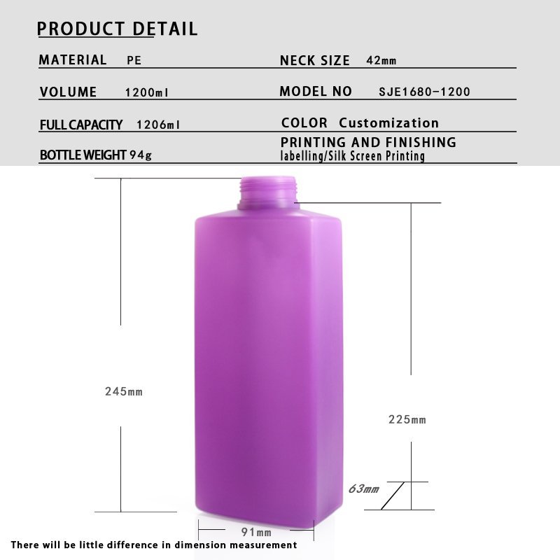 1200ml PE Bottle