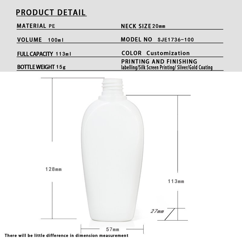 100ml PE Bottle
