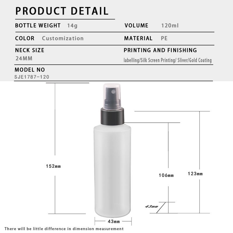 120ml PE Bottle