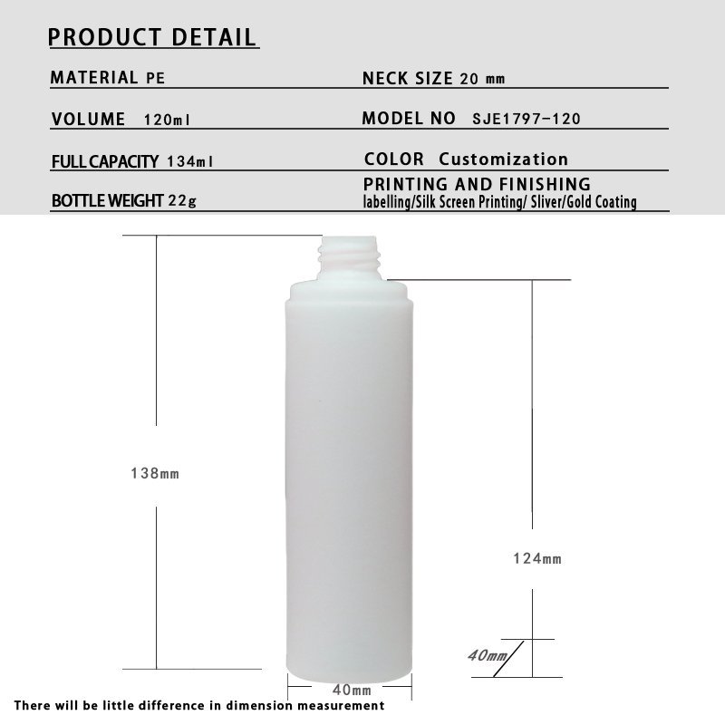 120ml PE Bottle